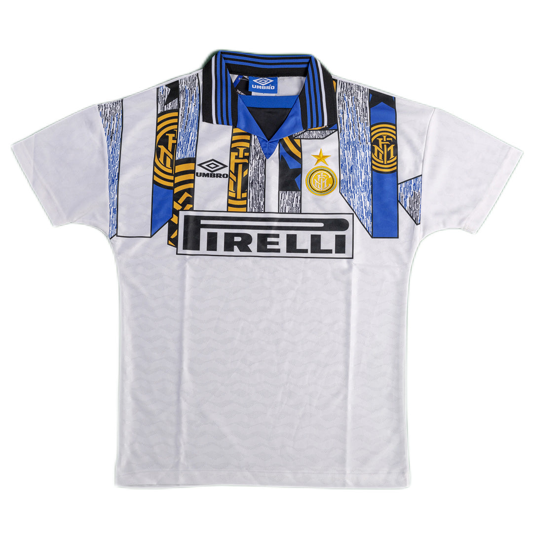 Camiseta Retro Inter de Milán – Temporada 1995/1996 (Alternativa Blanca)