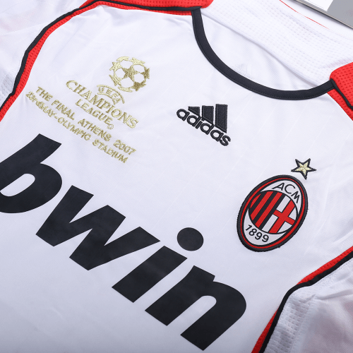 Camiseta AC Milán visitante 2006-2007 edición final de Champions league