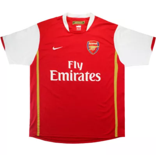 camiseta RetroArsenalHenry #14 temporada 2006-2007