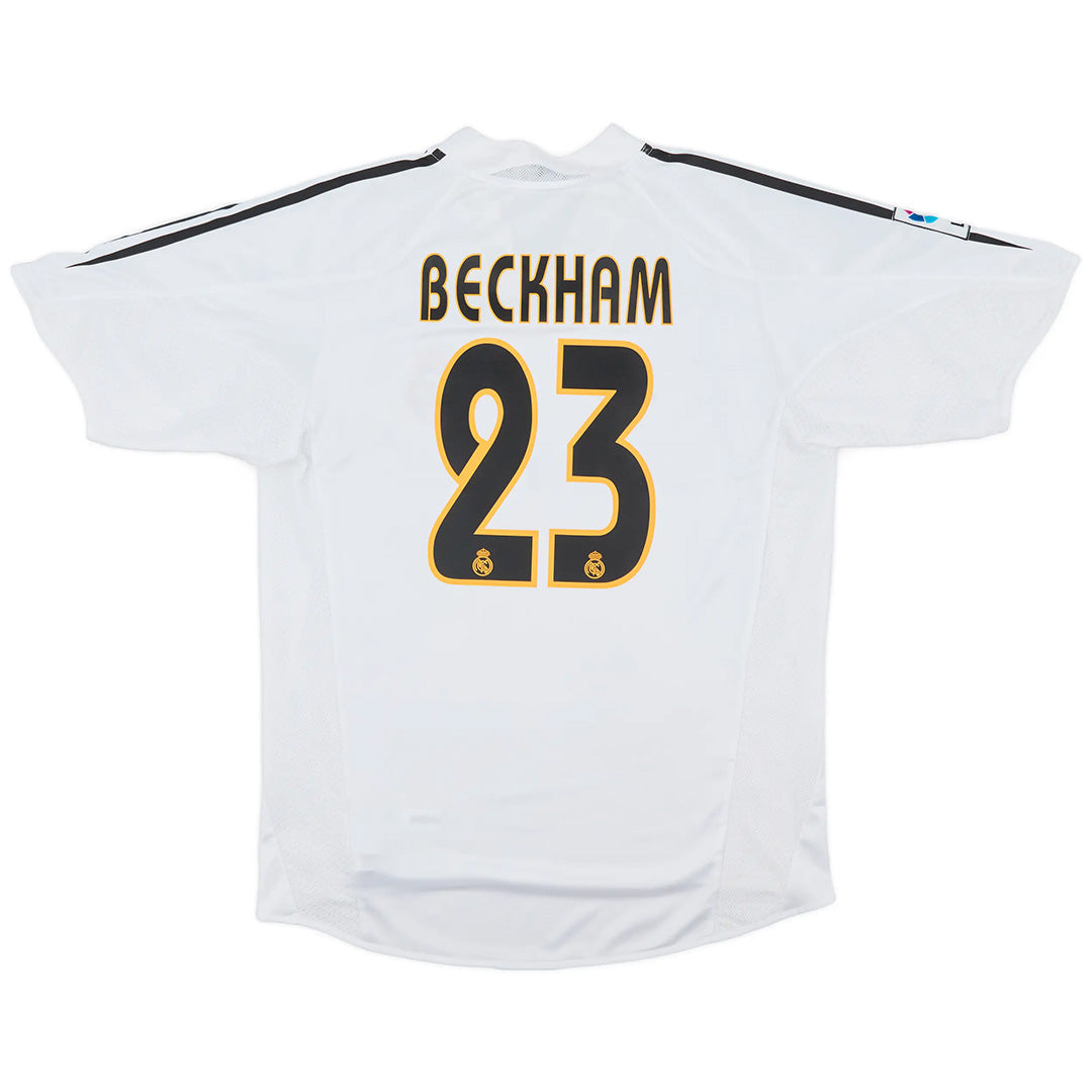 Camiseta Retro Real Madrid Beckham #23 temporada 2004/2005