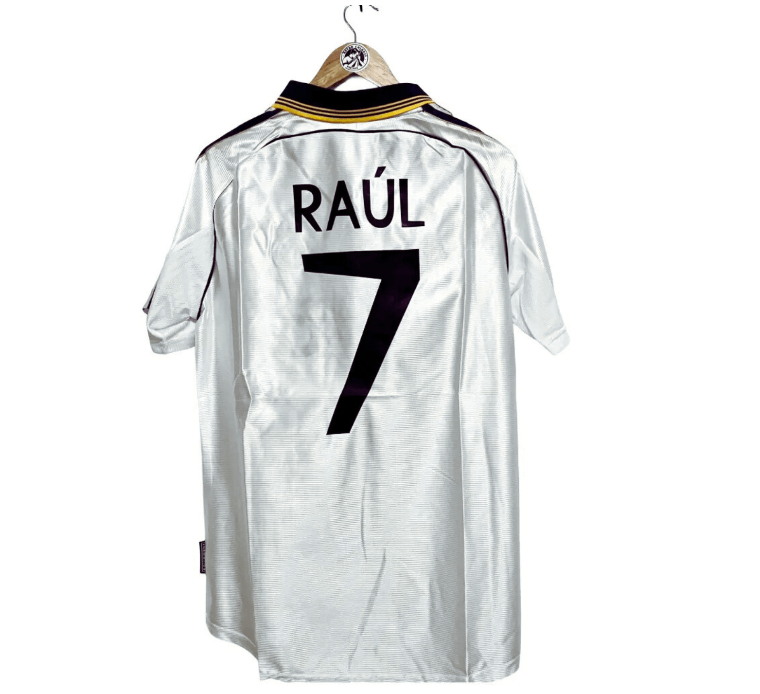 Camiseta Retro Real Madrid Raúl #7 – Temporada 1998 – Retro
