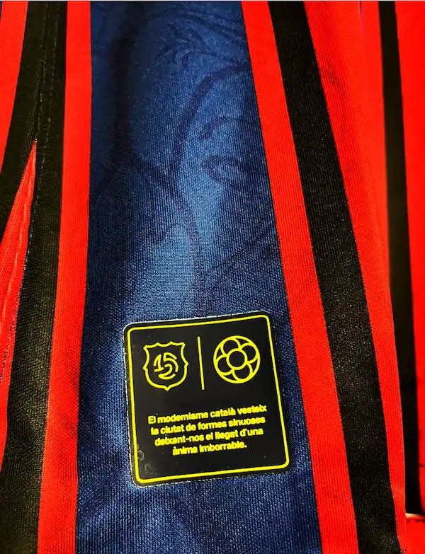 Camiseta Conmemorativa Clásica FC Barcelona – 125 Años