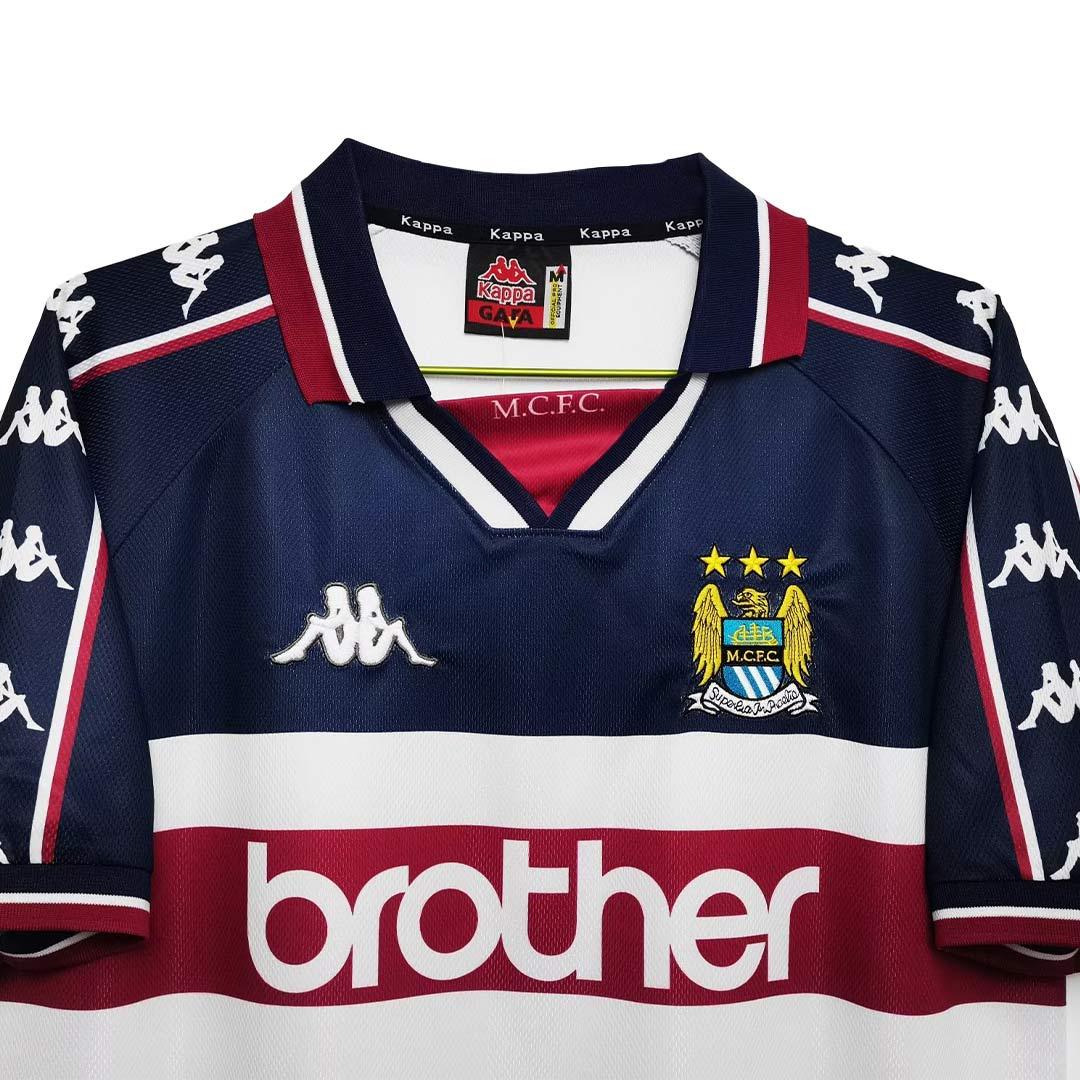 Camiseta Retro Manchester City – Temporada 1997/1998