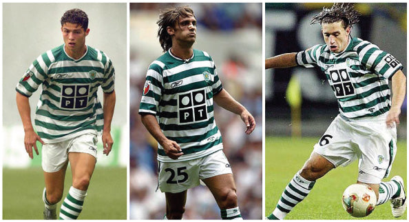 Sporting Lisboa C Ronaldo #28 temporada 2002/2003