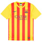 Camiseta visitante Barcelona  2013-2014