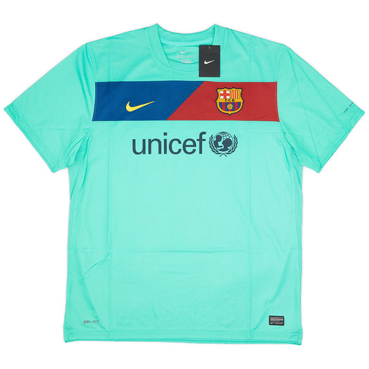 Camiseta visitante Barcelona  2010-2011