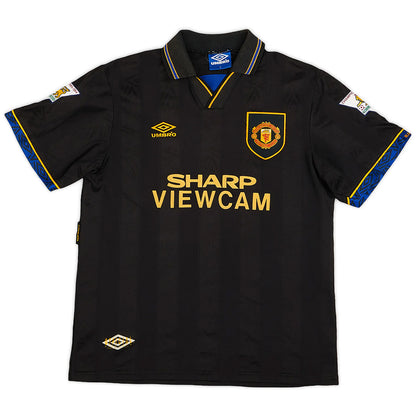 Camiseta visitante Manchester United 1994-1995