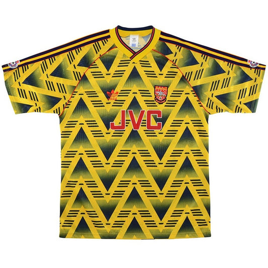 Camiseta visitante Arsenal 1992-1993