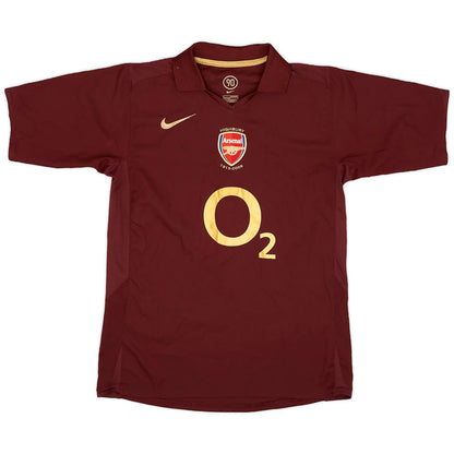 Camiseta Arsenal Local 2005-2006