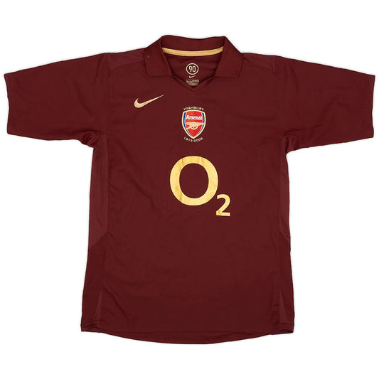 Camiseta local Arsenal 2005-2006