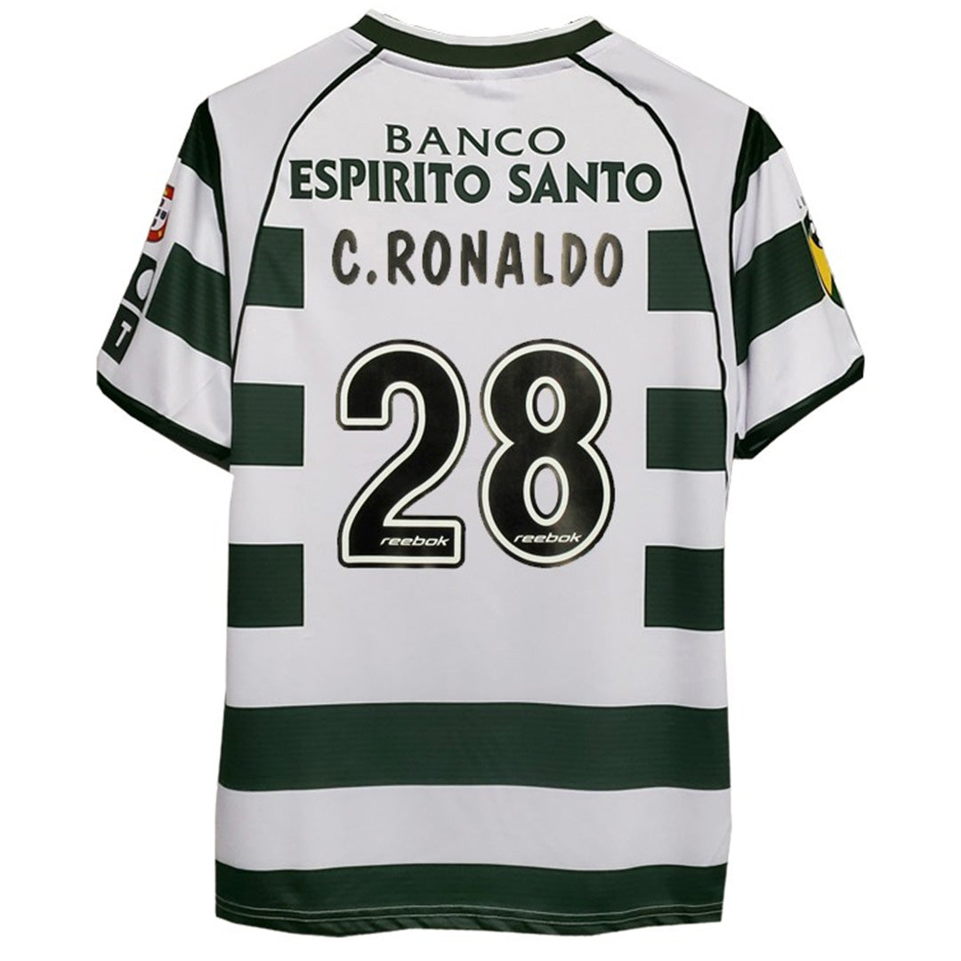 Sporting Lisboa C Ronaldo #28 temporada 2002/2003