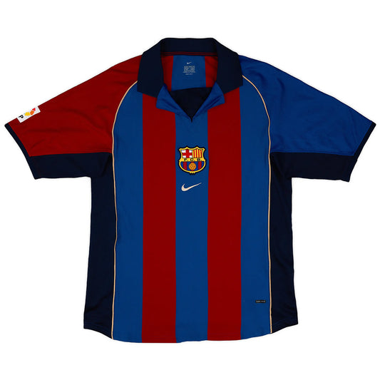 Camiseta local Barcelona  2000-2001