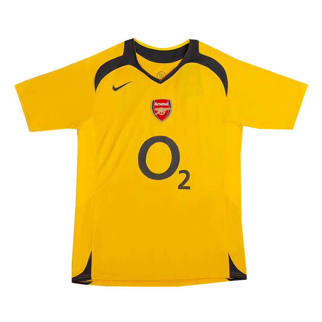 Camiseta visitante Arsenal 2005-2006