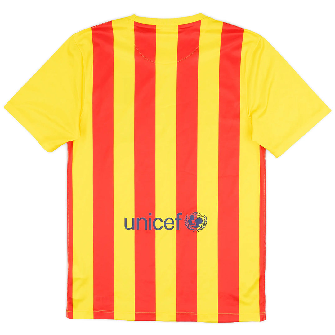 Camiseta visitante Barcelona  2013-2014