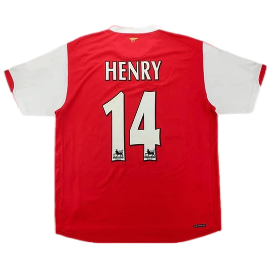 Camiseta Retro Arsenal Henry #14 temporada2006-2007