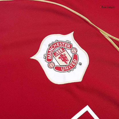 Camiseta local Manchester United temporada 2006-2007