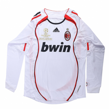 Camiseta AC Milán visitante 2006-2007  edición final de Champions league