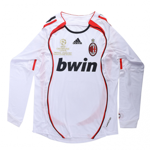 Camiseta AC Milán visitante 2006-2007  edición final de Champions league