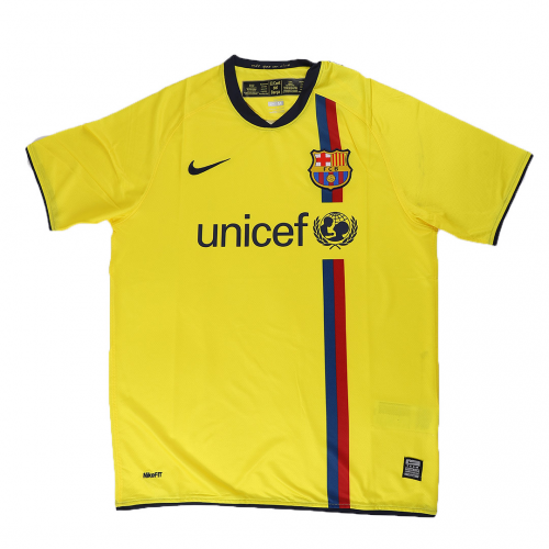 Camiseta visitante Barcelona  2008-2009