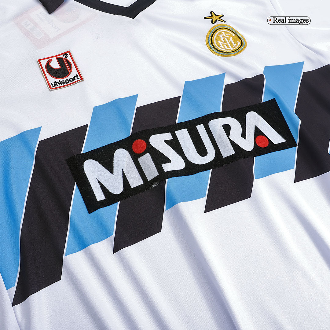 Camiseta visitante Inter de Milán 1990-1991