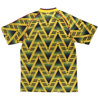 Camiseta visitante Arsenal 1992-1993