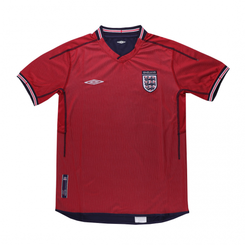 Camiseta visitante Selección Inglaterra 2002