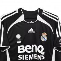 Camiseta visitante Real Madrid  temporada 2006-2007