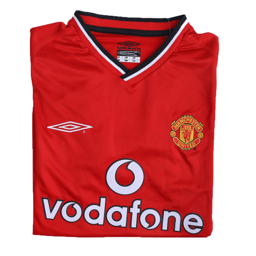 Camiseta local Manchester United temporada 2000-2002