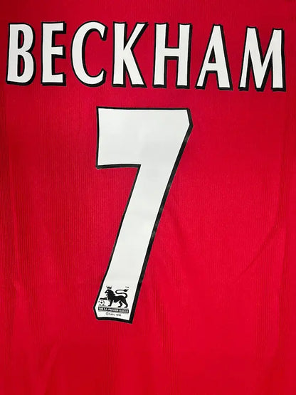 camiseta retro manchester united Beckham