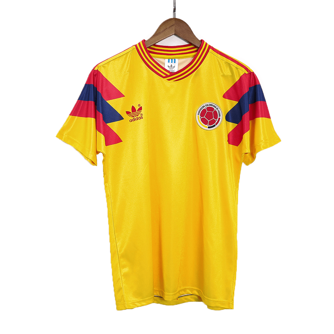 Camiseta Retro Colombia 1990 – Valderrama #10