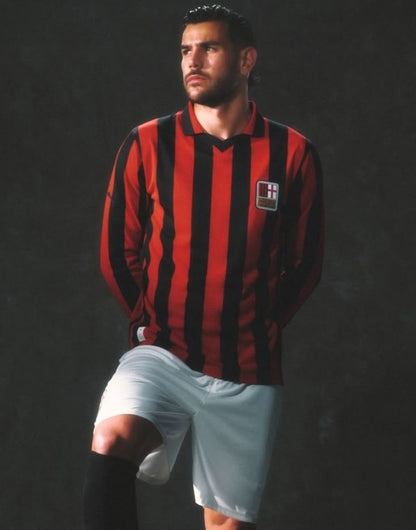 Camiseta Retro AC Milán – Conmemorativa 125 Años