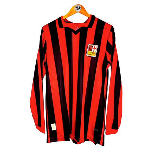 Camiseta Retro AC Milán – Conmemorativa 125 Años