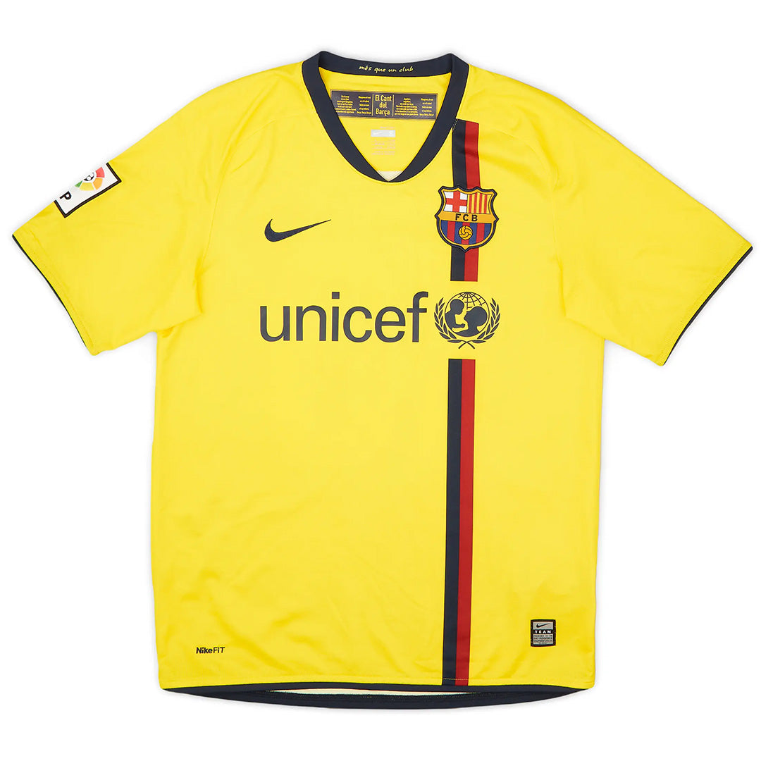 Camiseta Retro BarcelonaMessi #10 temporada 2008/2009