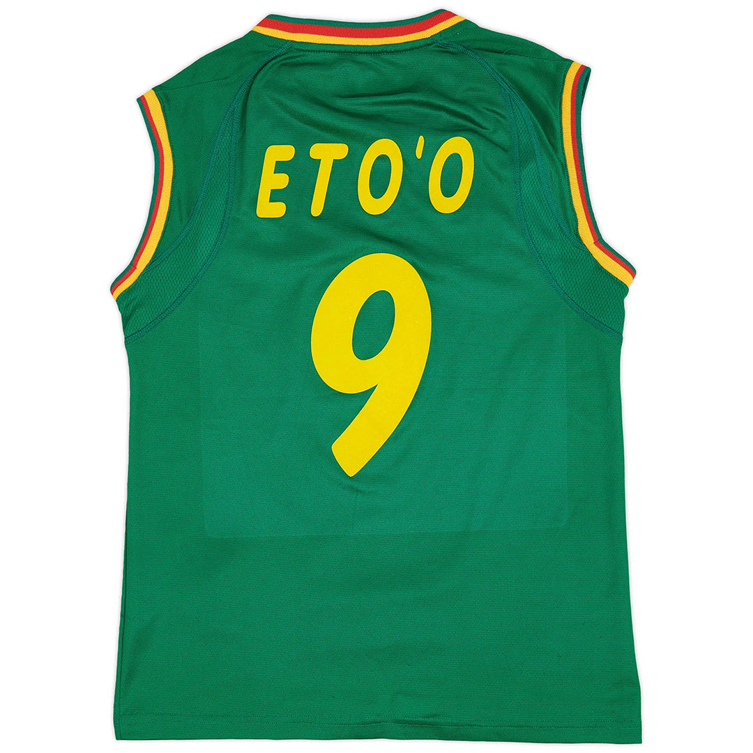 Camiseta Retro Camerun Samuel Eto´o #9 2002