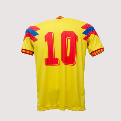 Camiseta Retro Colombia 1990 – Valderrama #10