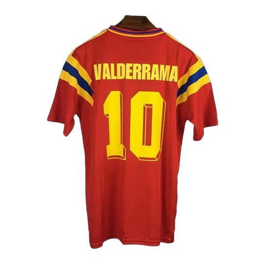 Camiseta Retro Colombia 1990 Visitante – Valderrama #10