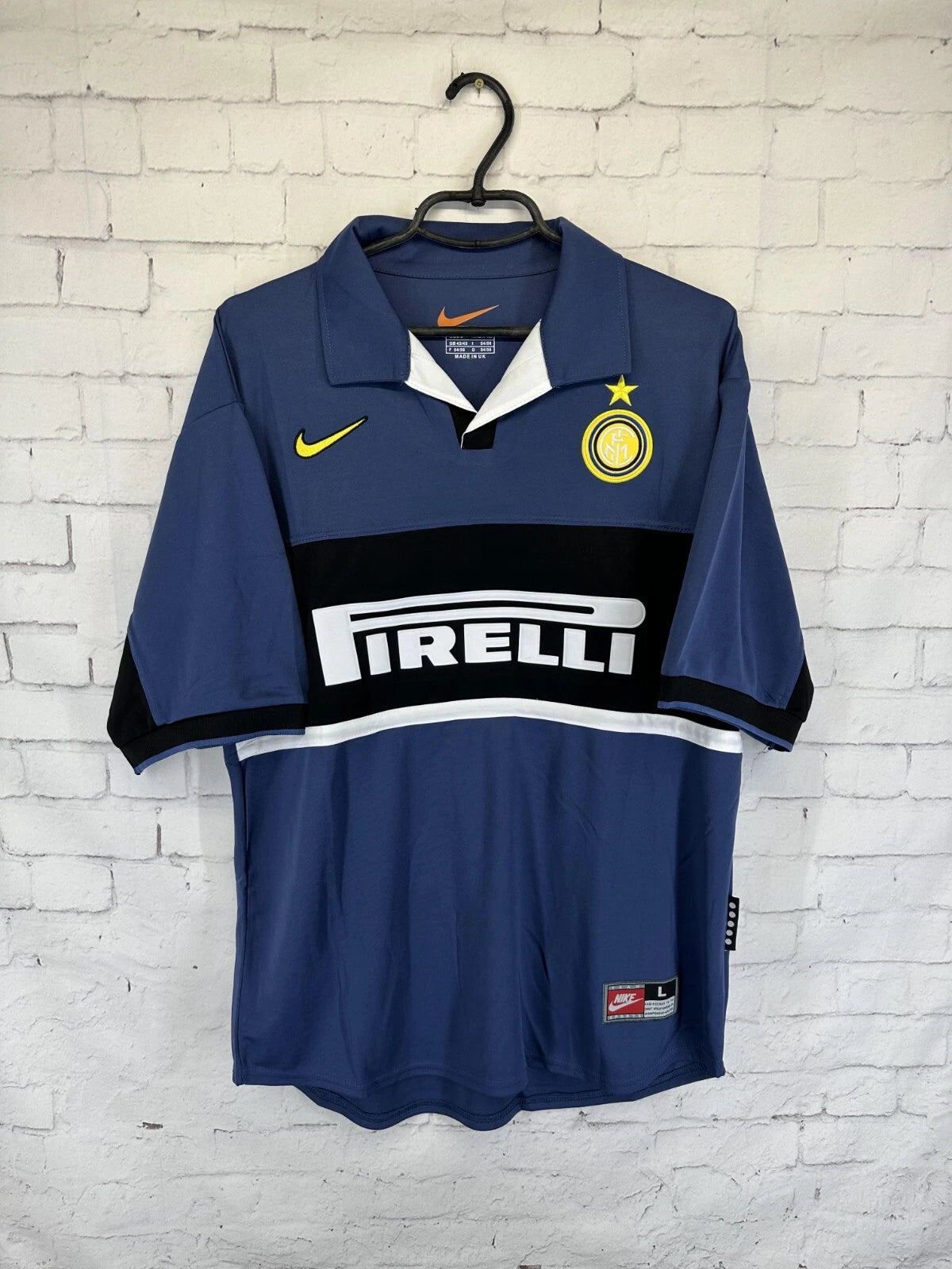 Camiseta Retro Inter de Milán 1998 – Ronaldo Nazário #9