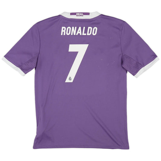 Camiseta Retro Real Madrid Cristiano Ronaldo #7 temporada 2016/2017