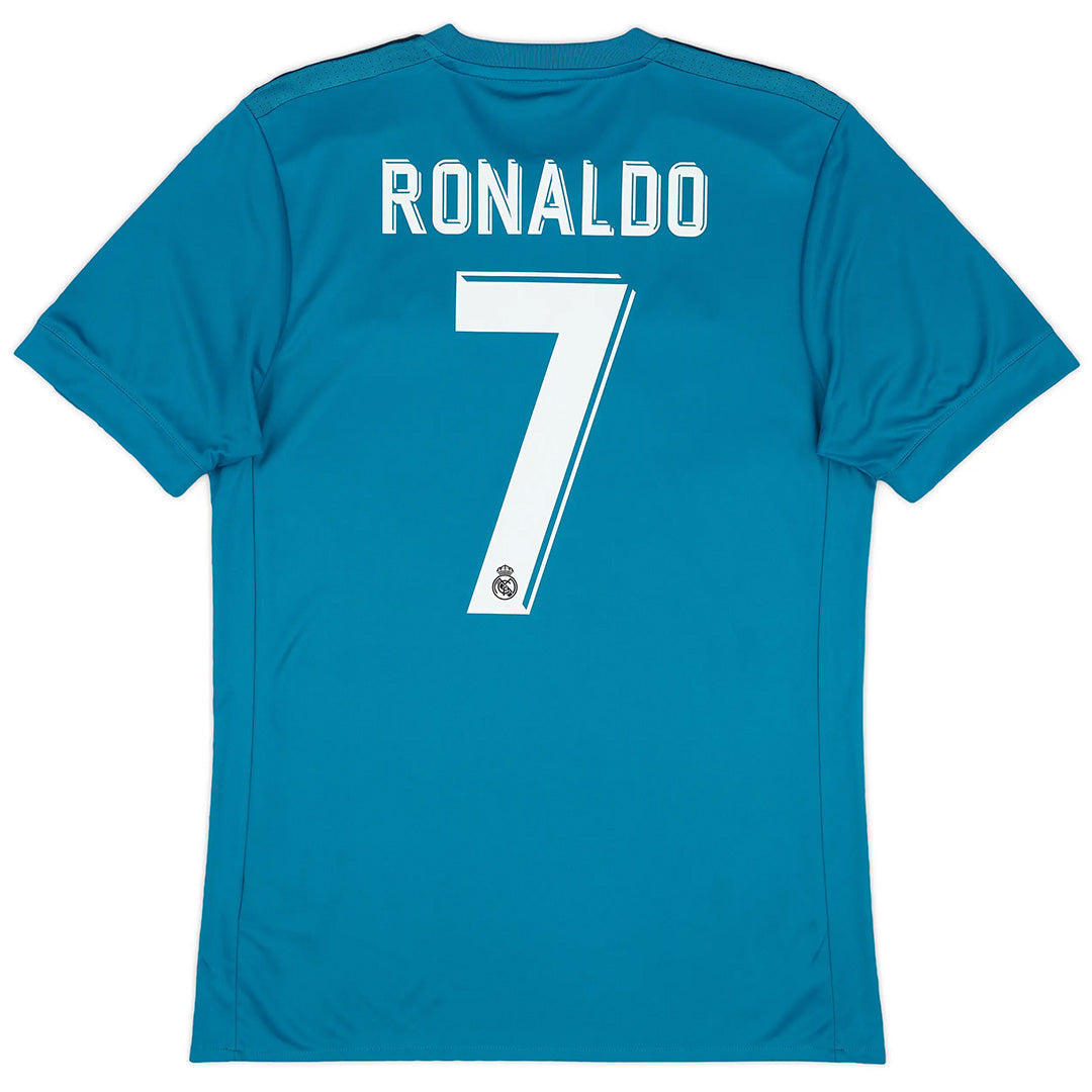 Camiseta Retro Real Madrid Cristiano Ronaldo #7 temporada 2017/2018