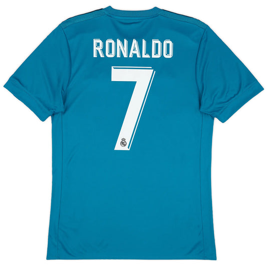 Camiseta Retro Real Madrid Cristiano Ronaldo #7 temporada 2017/2018