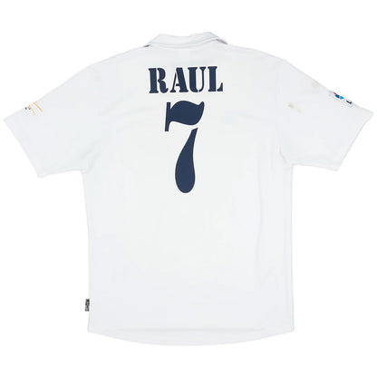 Camiseta Retro Real Madrid Raúl #7  2002-2003