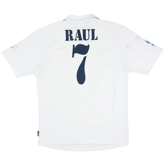 Camiseta Retro Real Madrid Raúl #7  2002-2003