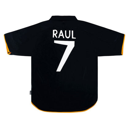 Camiseta Retro Real Madrid Raúl #7  visitante 1999/2001