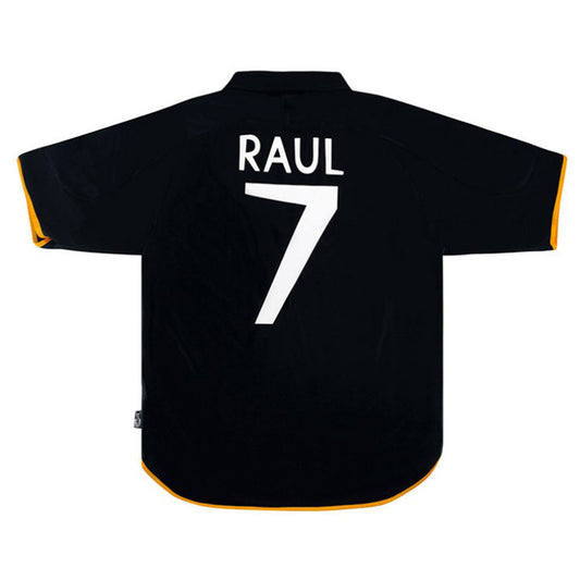 Camiseta Retro Real Madrid Raúl #7  visitante 1999/2001