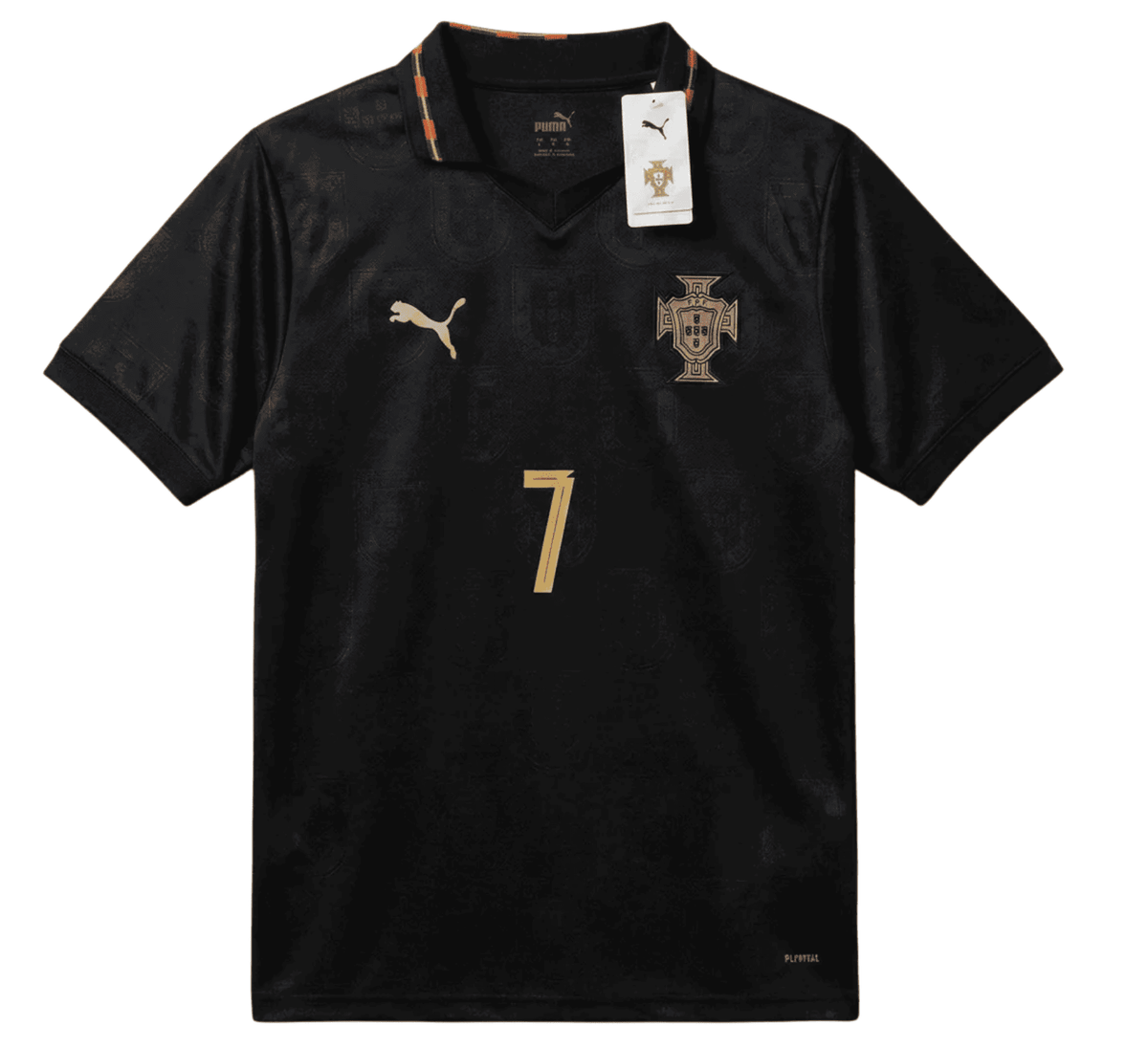 Camiseta Retro Portugal Edición Black Panther – CR7 #7