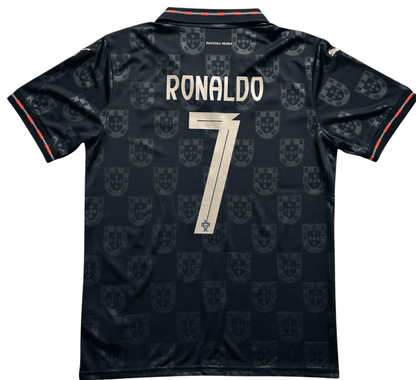 Camiseta Retro Portugal Edición Black Panther – CR7 #7