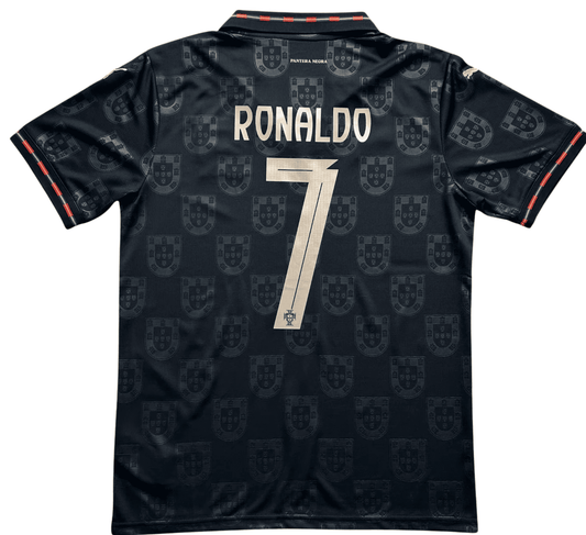 Camiseta Retro Portugal Edición Black Panther – CR7 #7