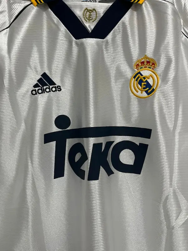 Camiseta Retro Real Madrid 1998 #7 Raúl