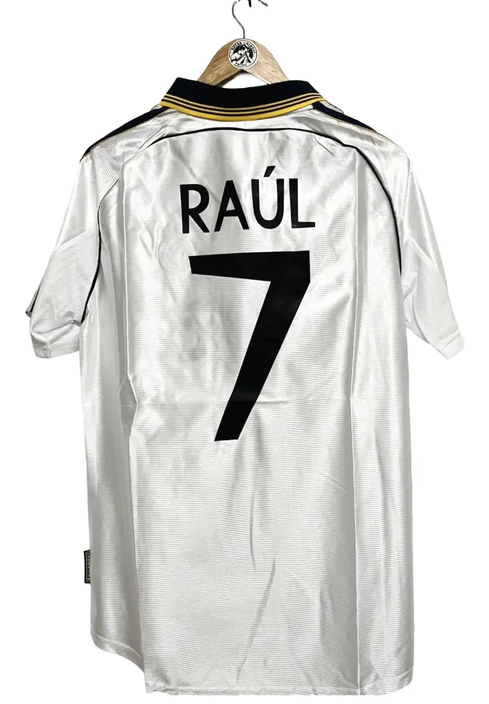 Camiseta Retro Real Madrid 1998 #7 Raúl