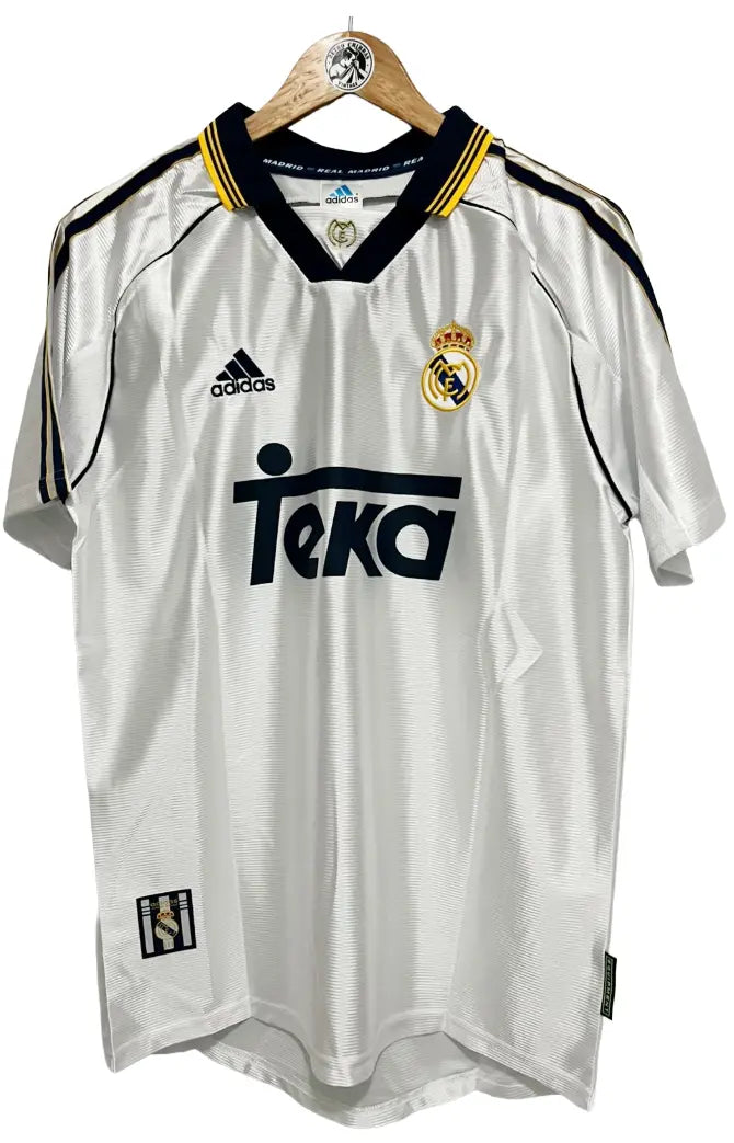 Camiseta Retro Real Madrid 1998 #7 Raúl